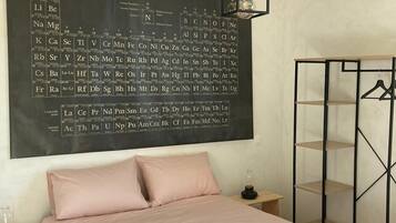 4 bedrooms, iron/ironing board, travel cot, WiFi