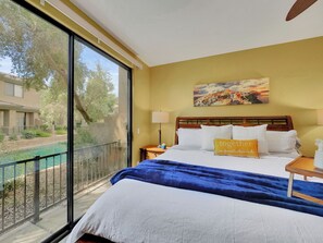 2 bedrooms, desk, iron/ironing board, free WiFi