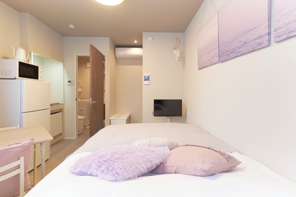 Huoneisto, tupakointi kielletty (B) | 1 makuuhuone, työpöytä, ilmainen Wi-Fi