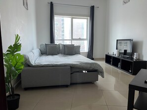1 chambre, fer et planche à repasser, accès au Wi-Fi (inclus)