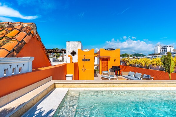 4 bedrooms - Casa Cuero - Rooftop Pool - Historic Center (Cartagena)