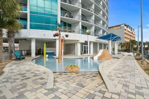Indoor pool - Oceans One Resort Unit 404 - Oceanfront (Myrtle Beach)