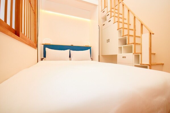 Family Villa, 3 Bedrooms, Patio, City View | 2 bedrooms, premium bedding, down comforters, individually decorated - Asakusa Ryokan Vacation Rental Tokyokoso (Tokyo)