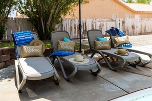 Àrea exterior de l'allotjament