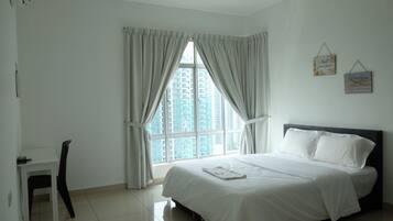 Appartement | 2 chambres, fer et planche à repasser