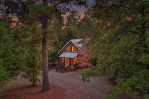 Exterior - Rustic Cabin Near Creek with Hot Tub & Fire Pit (Broken Bow)
