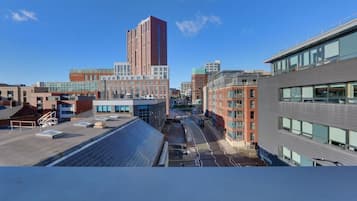 Blick von der Unterkunft