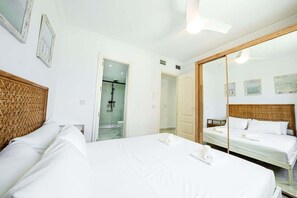 3 bedrooms, iron/ironing board, travel crib, WiFi