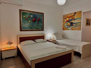 Family Quadruple Room, Garden View | Iron/ironing board, free WiFi - Grand House  (Tirana)
