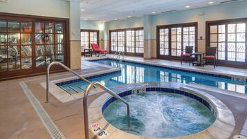 Indoor pool, a heated pool