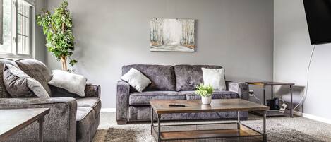 House (3 Bedrooms) | Living area | Flat-screen TV