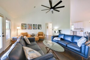 Interior - Dock + Fire Pit: Waterfront Lake Martin Retreat! (Dadeville)