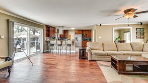 House (3 Bedrooms) | Interior - Luxe Lakefront Portsmouth Home: Fish, Swim & Play! (Portsmouth)