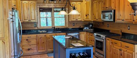 Microwave, coffee/tea maker