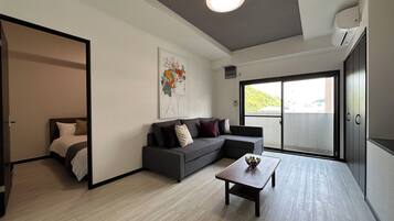 Deluxe-huoneisto | Oleskelualue