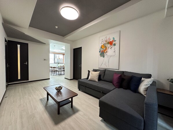 Departamento Deluxe | Área de sala de estar