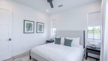 8 bedrooms, iron/ironing board, WiFi, bed sheets