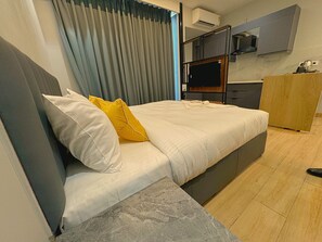 1 chambre, fer et planche à repasser, Wi-Fi, draps fournis