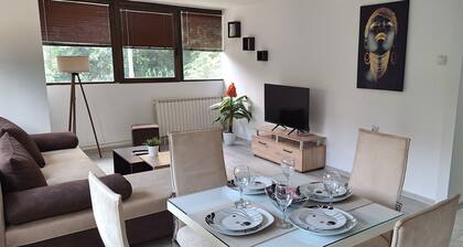 Like in a "TREE HOUSE" apartment