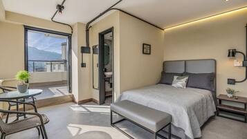 1 habitación, escritorio, wifi y ropa de cama