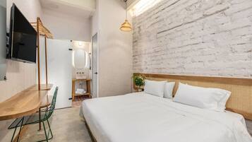 1 quarto, escrivaninha, Wi-Fi, roupa de cama