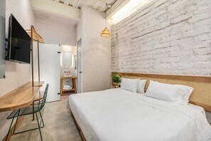 1 soveværelse, skrivebord, Wi-Fi, sengetøj