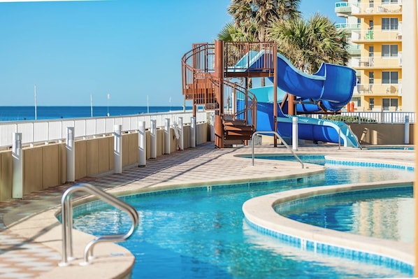 Indoor pool - Luxury Beachfront Living - Phoenix Orange Beach 804 (Orange Beach)