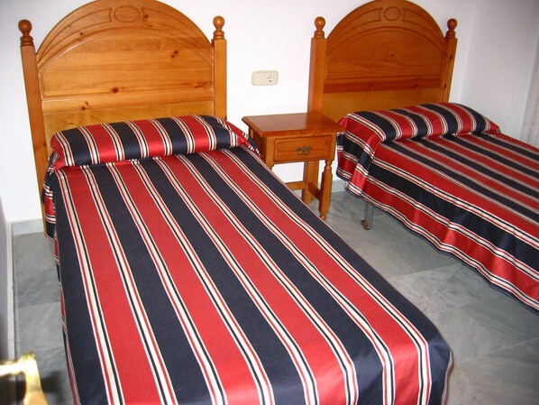 3 dormitorios y ropa de cama