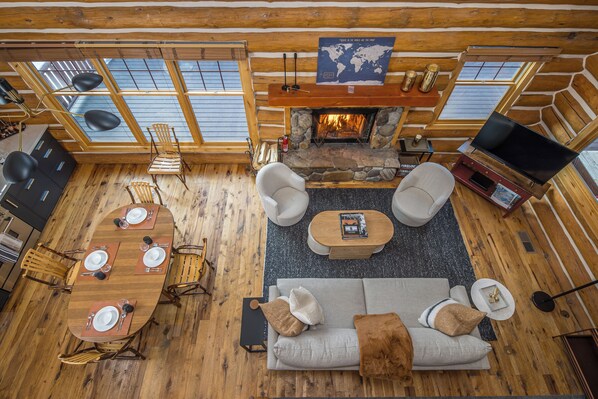 Älytelevisio, takka