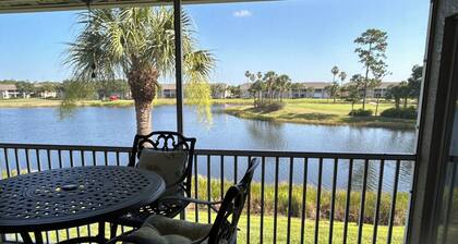 Lovely second floor 2 bedroom condo at Heritage Palms Golf and Tennis Club