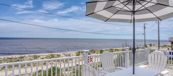 Secluded Beach home with amazing views close to all.