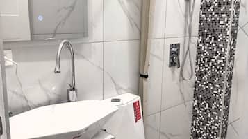 Towels, toilet paper