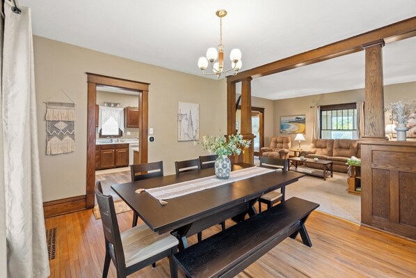 Dining - Craftsmen Style Home near campus and downtown (Ames)