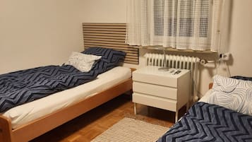 3 多间卧室、熨斗/熨衣板、免费 WiFi、床单