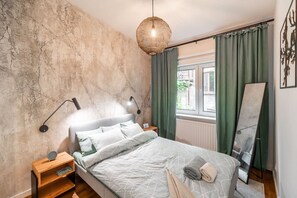 1 bedroom, iron/ironing board, free WiFi, bed sheets - Kraków Piasek Apartment - A/C, Top Location - by Rentujemy (Kraków)