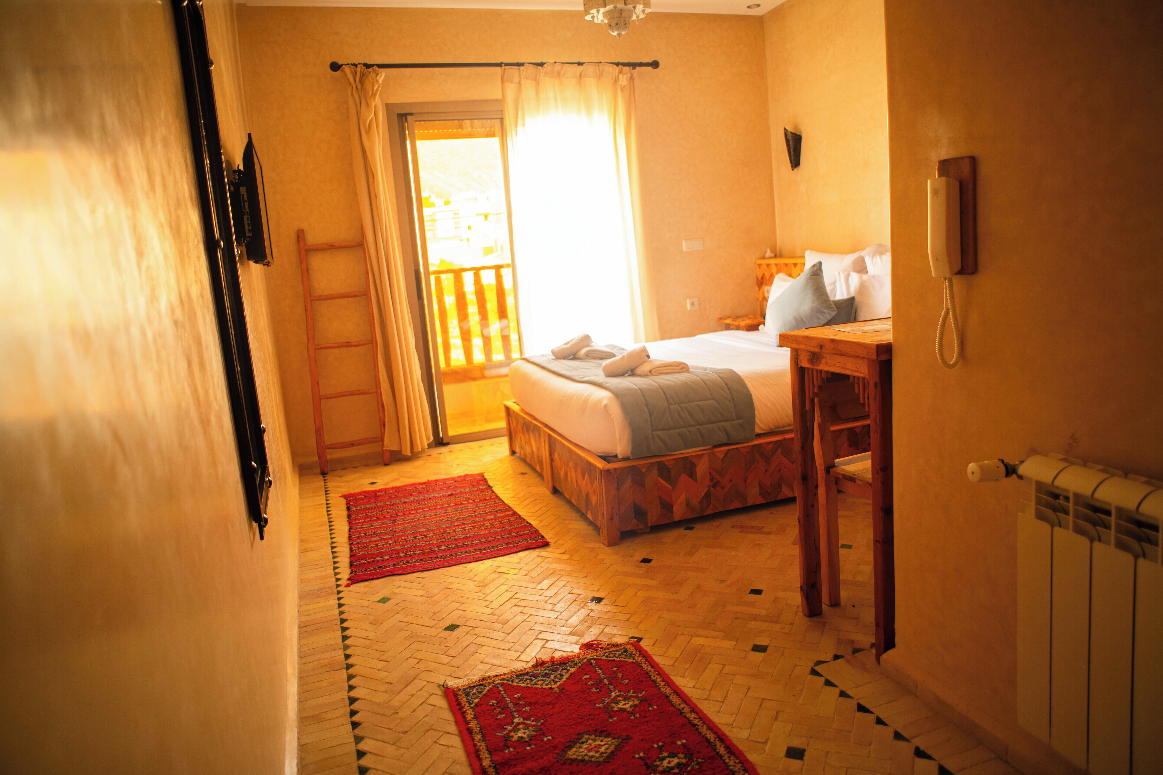 Chambre Double Deluxe, vue montagne | Literie de qualité supérieure, coffres-forts dans les chambres