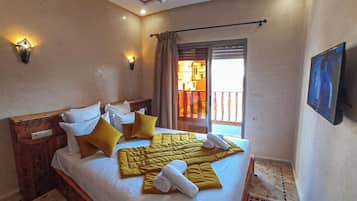 Deluxe Double Room, City View | Premium bedding, in-room safe, soundproofing, free WiFi