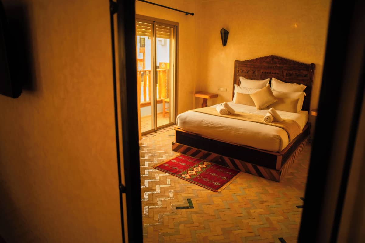 Luxury Double Room, Balcony, Pool View | Premium bedding, in-room safe, soundproofing, WiFi (free)