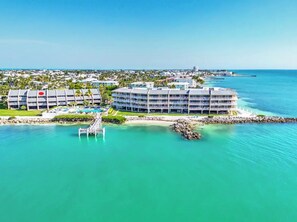 Exterior - Oceanfront Boho Chic Townhouse (Key Colony Beach)