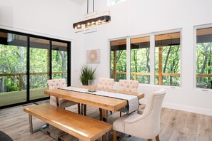 Dining - Private Modern Barndominium near Breweries, Airport, Biking, Hiking + (Arden)