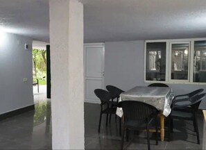 Façade de l’hébergement