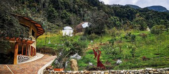 Bungalow en Medio de la Cordillera Oriental de los Andes