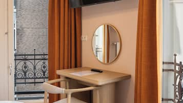 City-Doppelzimmer | Schallisolierte Zimmer, Bügeleisen/Bügelbrett, kostenloses WLAN