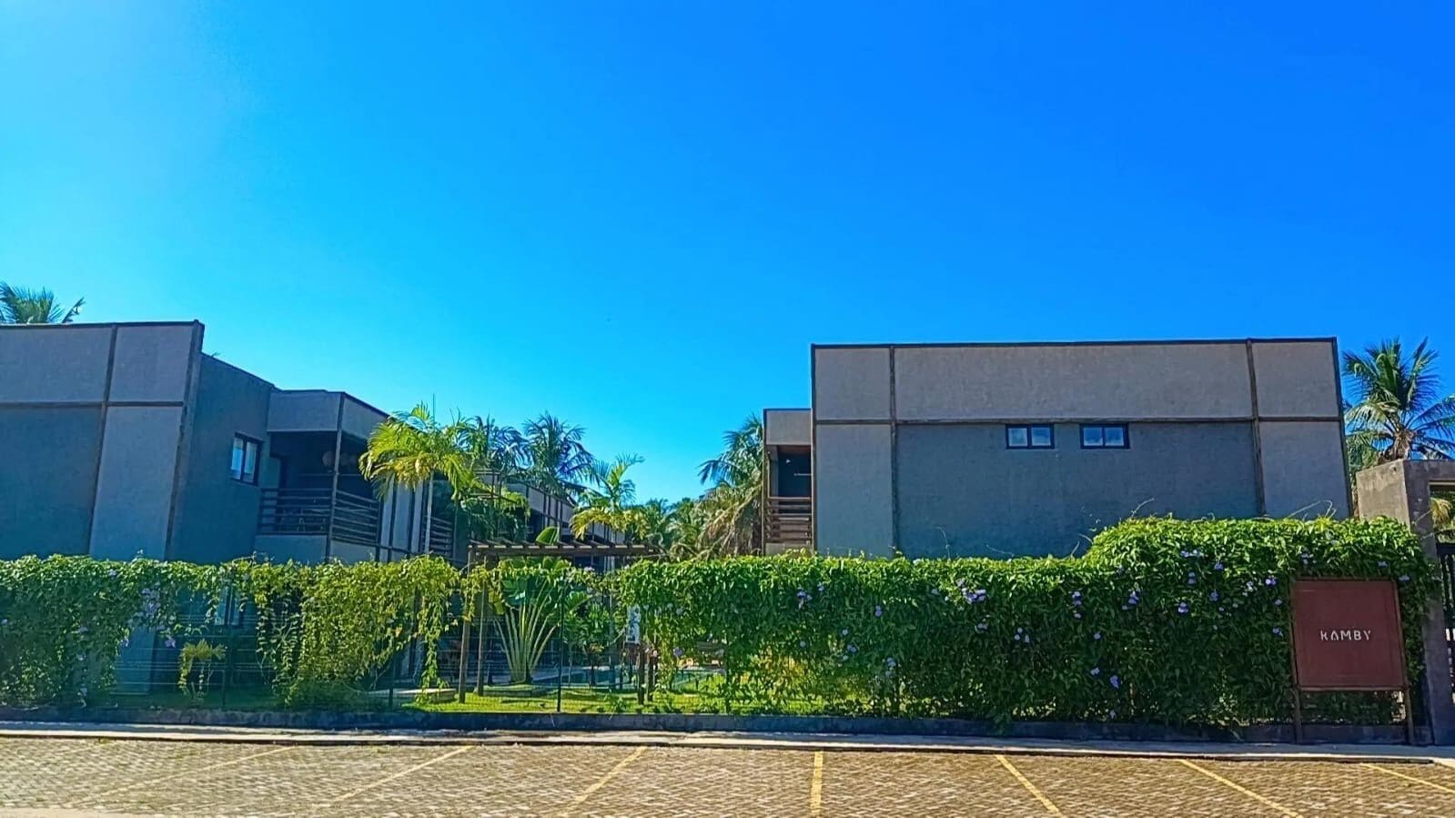 Voorkant van accommodatie