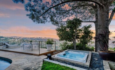 Secluded Luxury Retreat with Breathtaking Views in West Hollywood