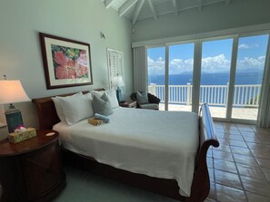 4 bedrooms, iron/ironing board, free WiFi, bed sheets - Luxurious Villa w/ Stunning Ocean Views & Pool (St. Thomas)