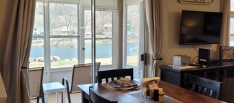 Tranquil-Lakeside-Walk-in-Fall Creek Getaway with Cozy Updates and New Rates.