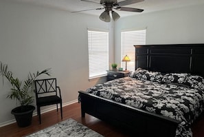 3 habitaciones, escritorio, wifi y ropa de cama