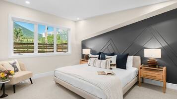 5 habitaciones, tabla de planchar con plancha, wifi y ropa de cama