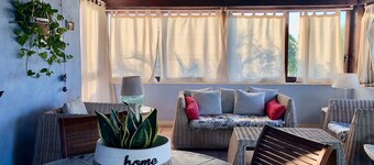 Villa 'La Casa Del Vento Plemmirio' with Sea View, Wi-Fi and Air Conditioning